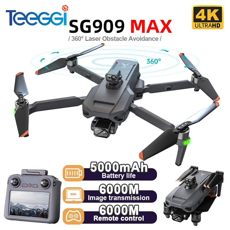 Drone Controller Screen - Teeggi SG909 MAX GPS Дрон с