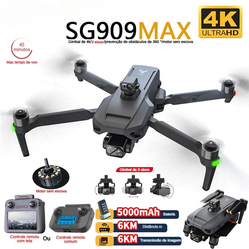 Drone Controller Screen - ZLL SG909 SG909MAX Профессиональный дрон с