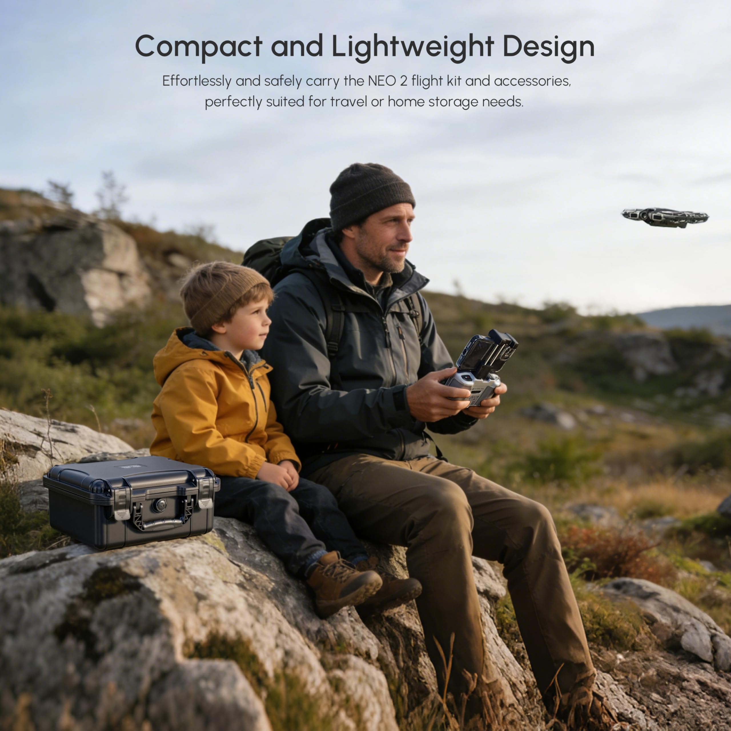 Водонепроницаемый жесткий кейс – обзор и цена Drone Controller Hood