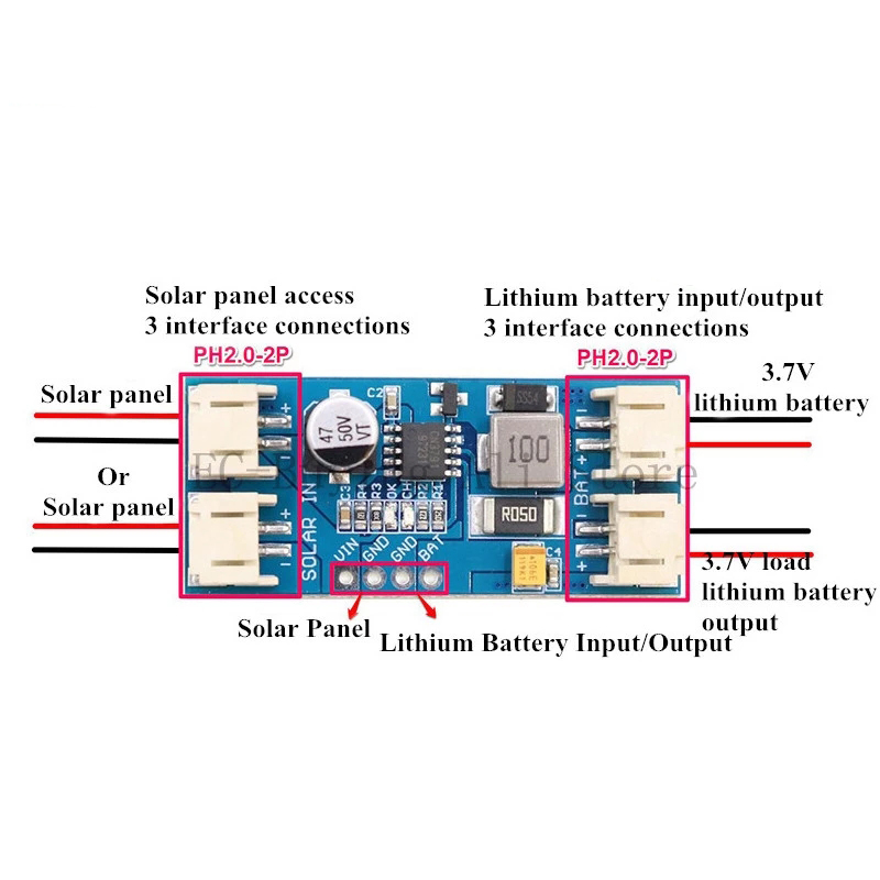1/5/10 шт. Javino CN3791 MPPT  – обзор и цена Drone Solar Charger