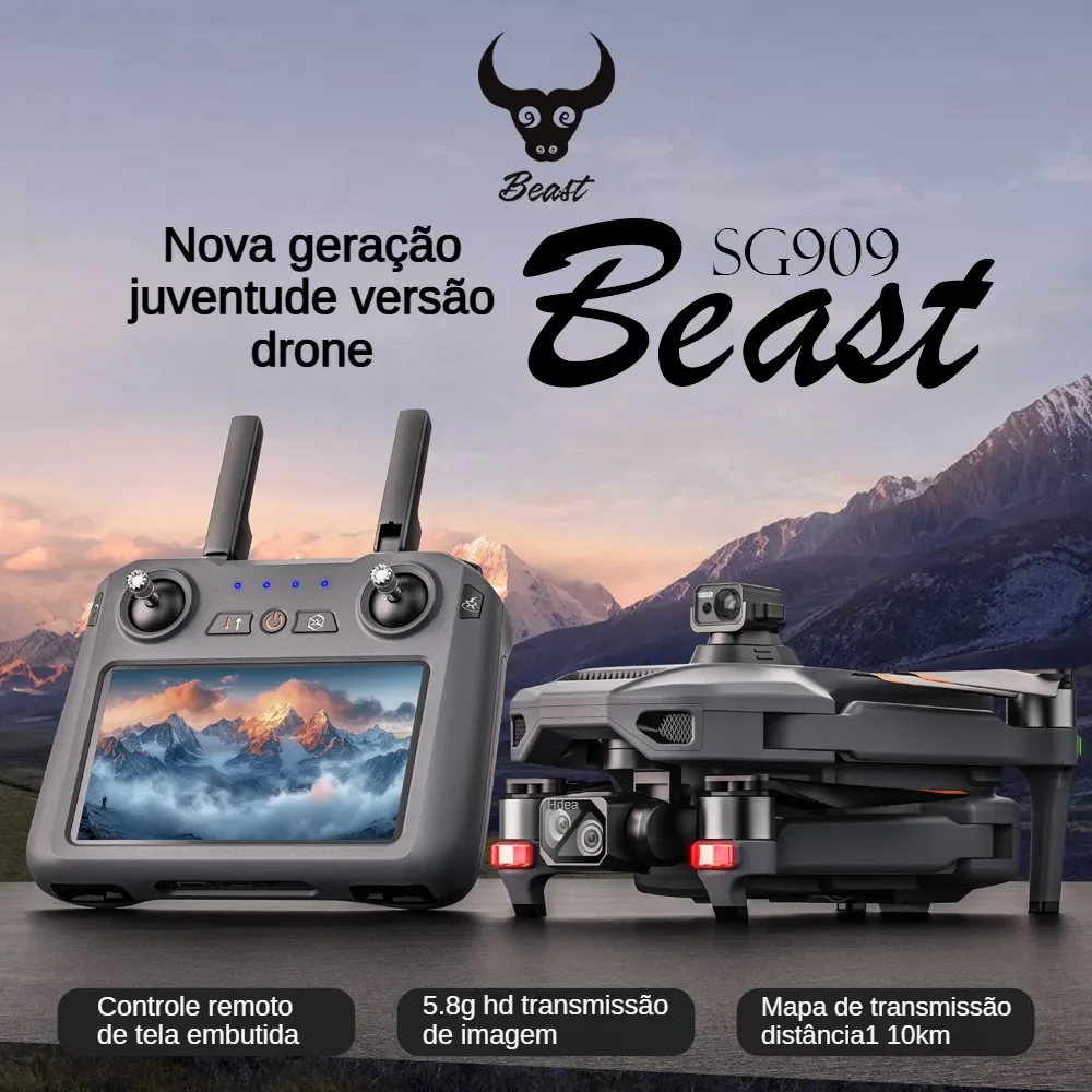 ZLL SG909 SG909MAX Профессиона – обзор и цена Drone Controller Screen